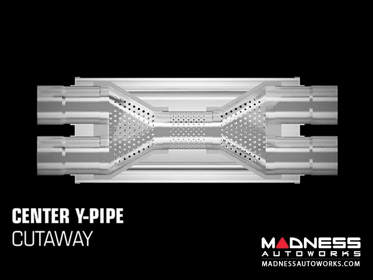 Universal Performance Resonator (Glasspack) by MagnaFlow Center YMuffler